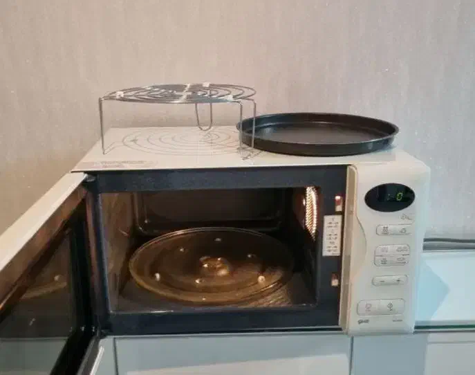 ماکروفر استفاده نشده سامسونگ اصل مناسب جهیزیه|اجاق گاز و لوازم برقی پخت‌وپز|تهران, جنت‌آباد جنوبی|دیوار