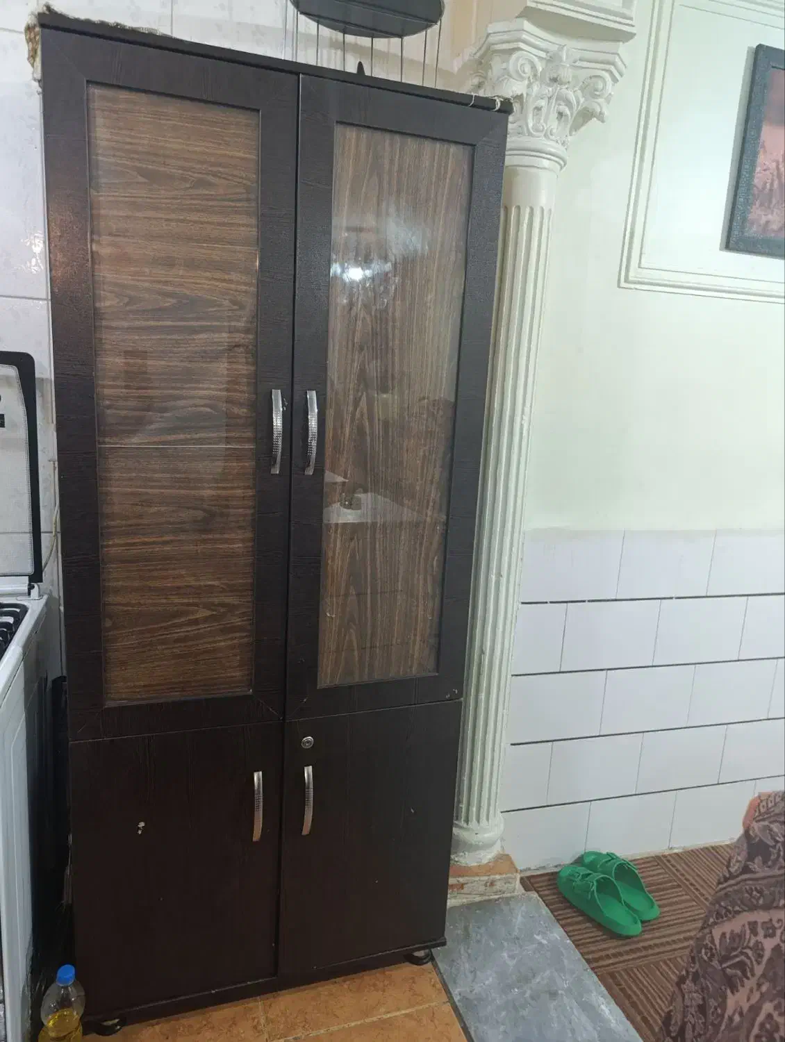 کمد و کتاب خونه|کتابخانه، شلف، قفسه‌های دیواری|شهرکرد, |دیوار