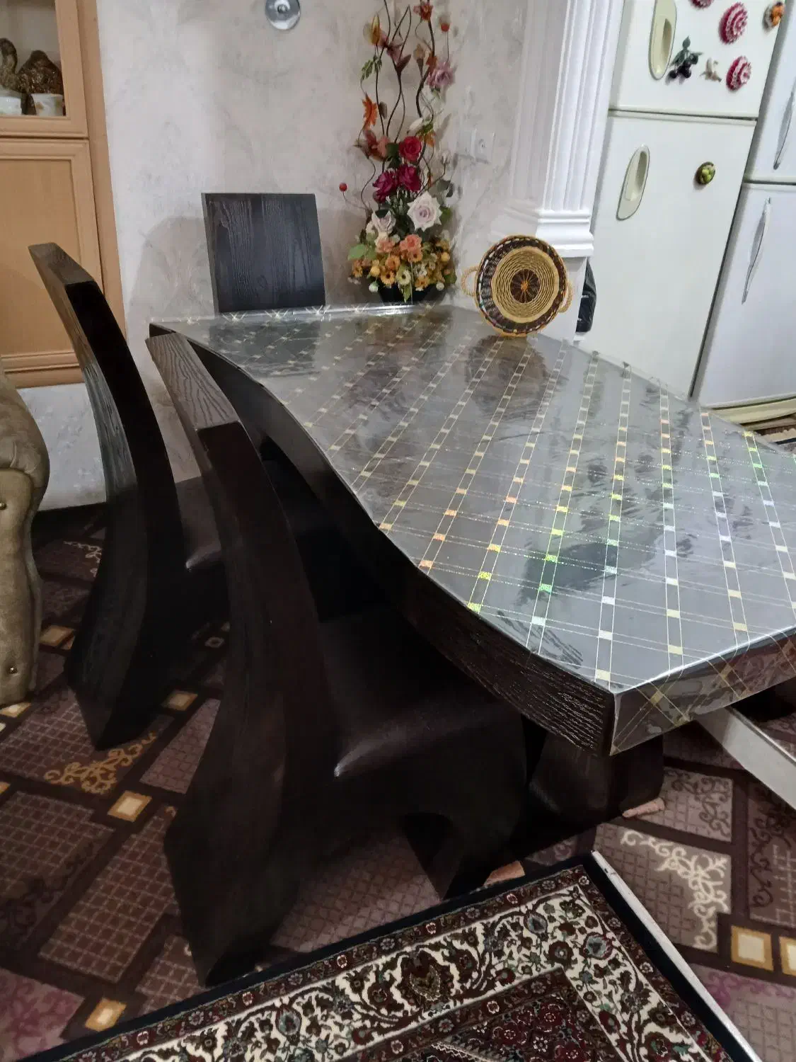 میز غذا خوری|میز و صندلی غذاخوری|خوی, |دیوار