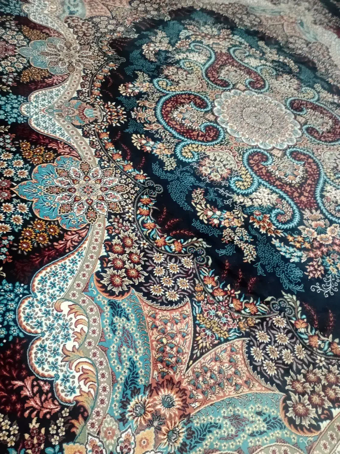 فرش ماشینی مشهد ۱۲متری، ۷۰۰شانه سرمه‌ای|فرش|مشهد, شهرک ابوذر|دیوار