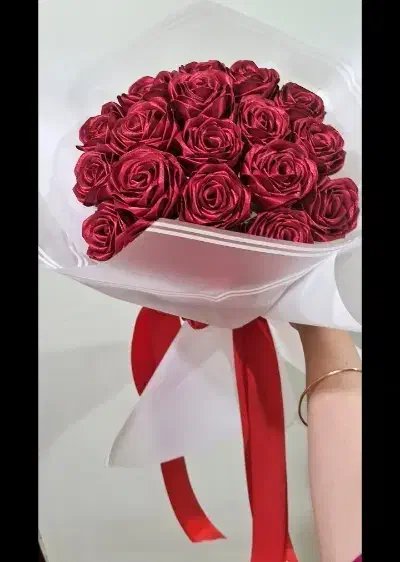 گل روبانی|گل مصنوعی|کاشان, لتحر|دیوار