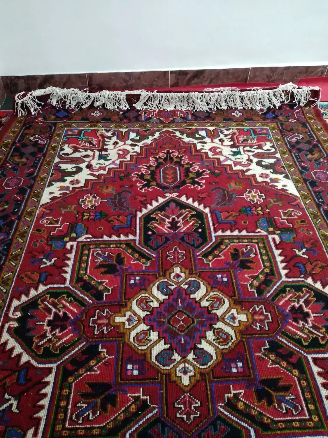 یک جفت فرش ۶متری جانقور|فرش|هریس, |دیوار