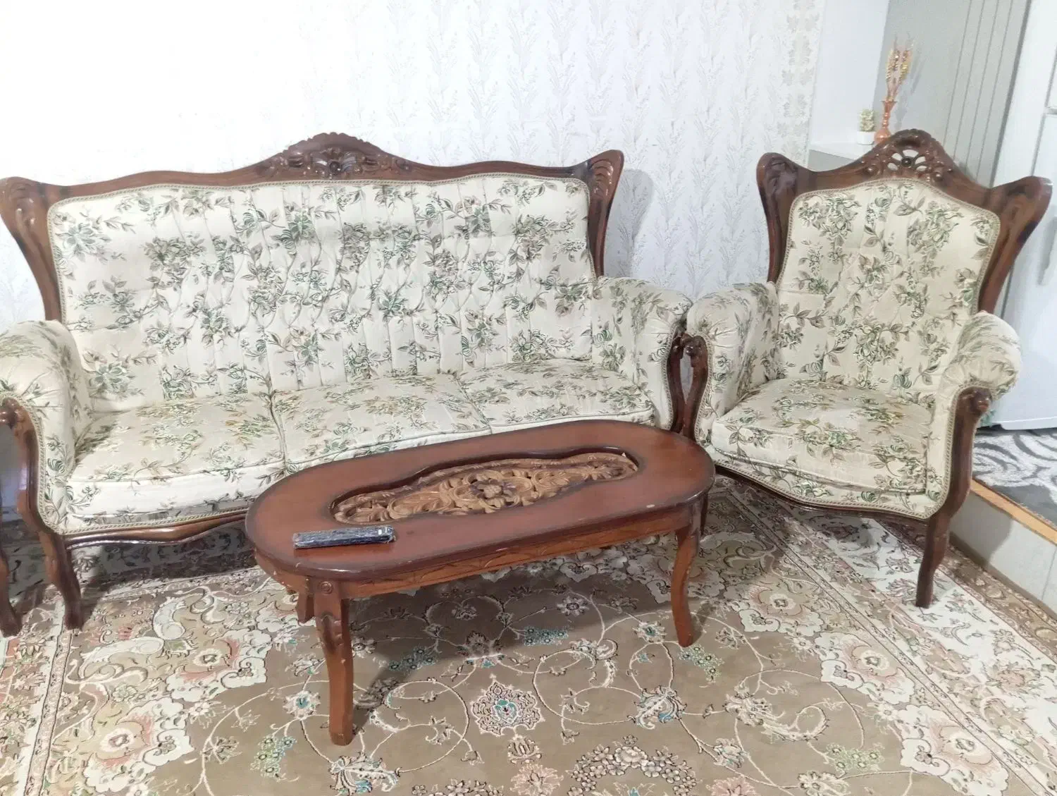 مبل سلطنتی|مبلمان خانگی و میز عسلی|زنجان, |دیوار