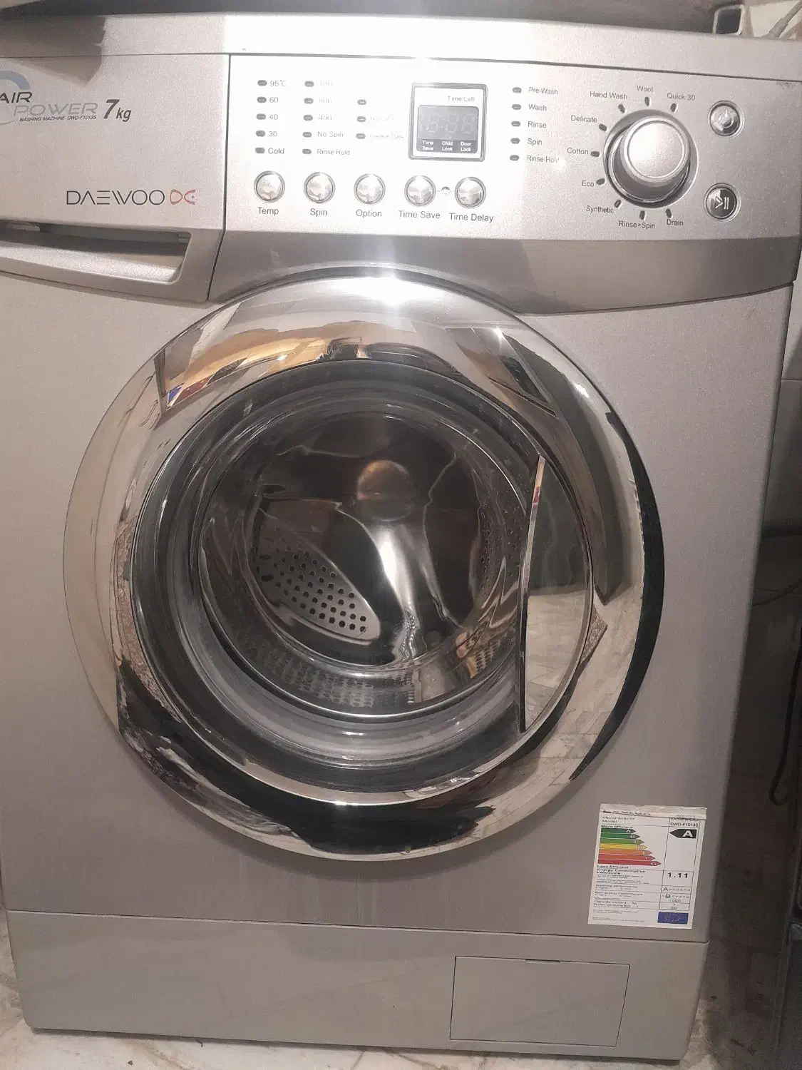 لباسشویی دوو کره ای|ماشین لباسشویی و خشک‌کن لباس|قم, شاه سید علی|دیوار