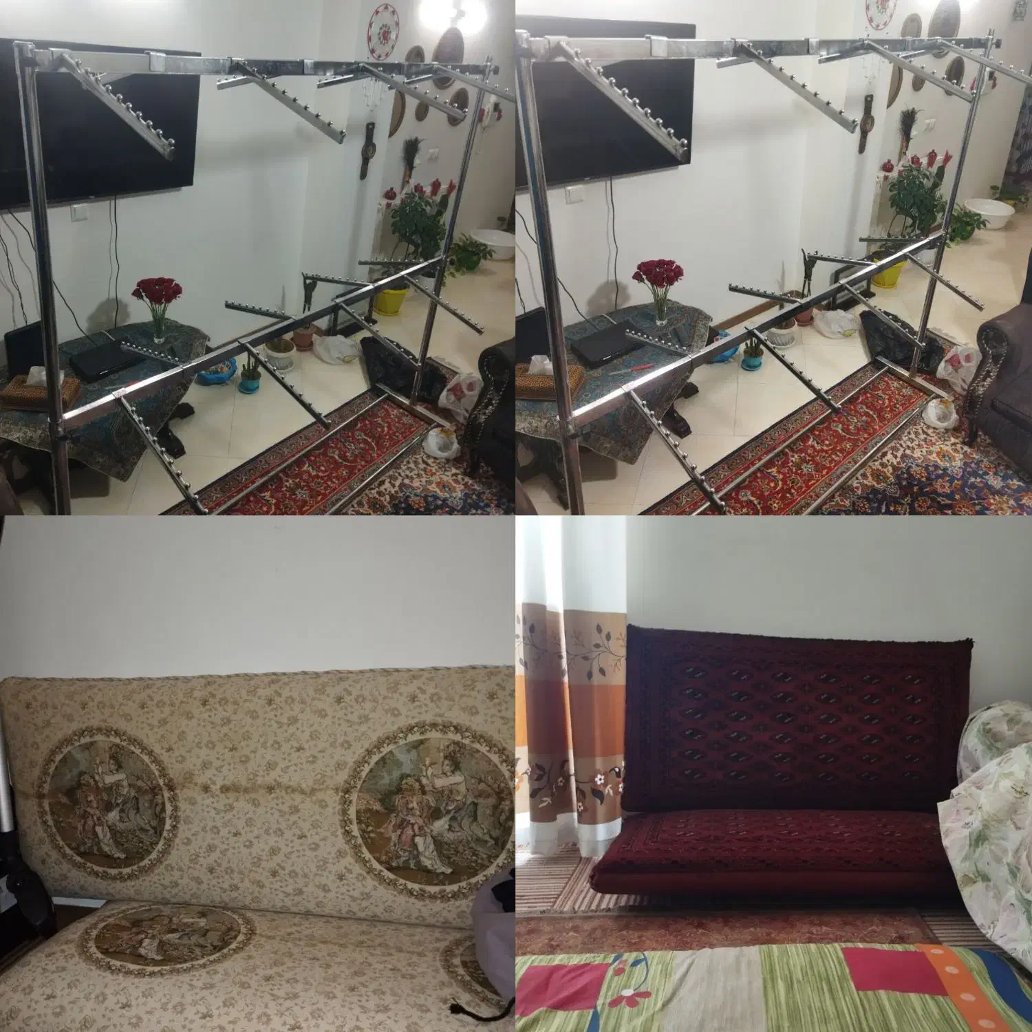 رگال لباسی|بندرخت و رخت‌آویز|شاهین‌شهر, شهرک گلدیس|دیوار