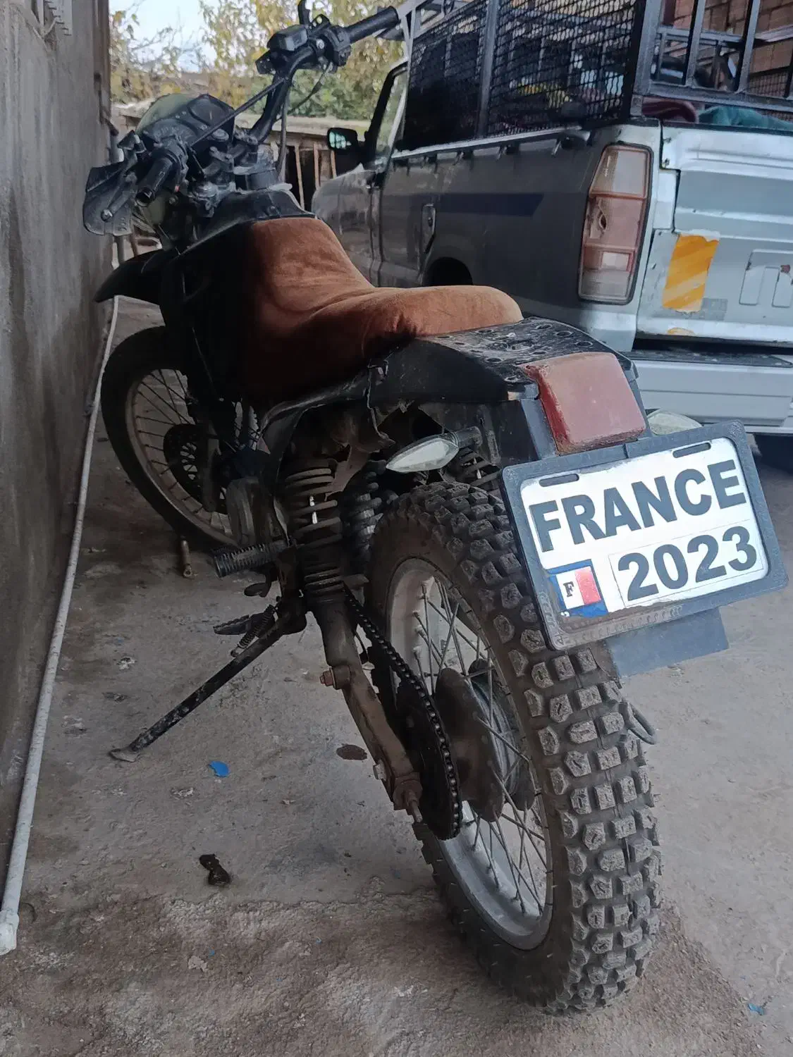 متور تریل 150مزایده|موتورسیکلت|آق قلا, |دیوار