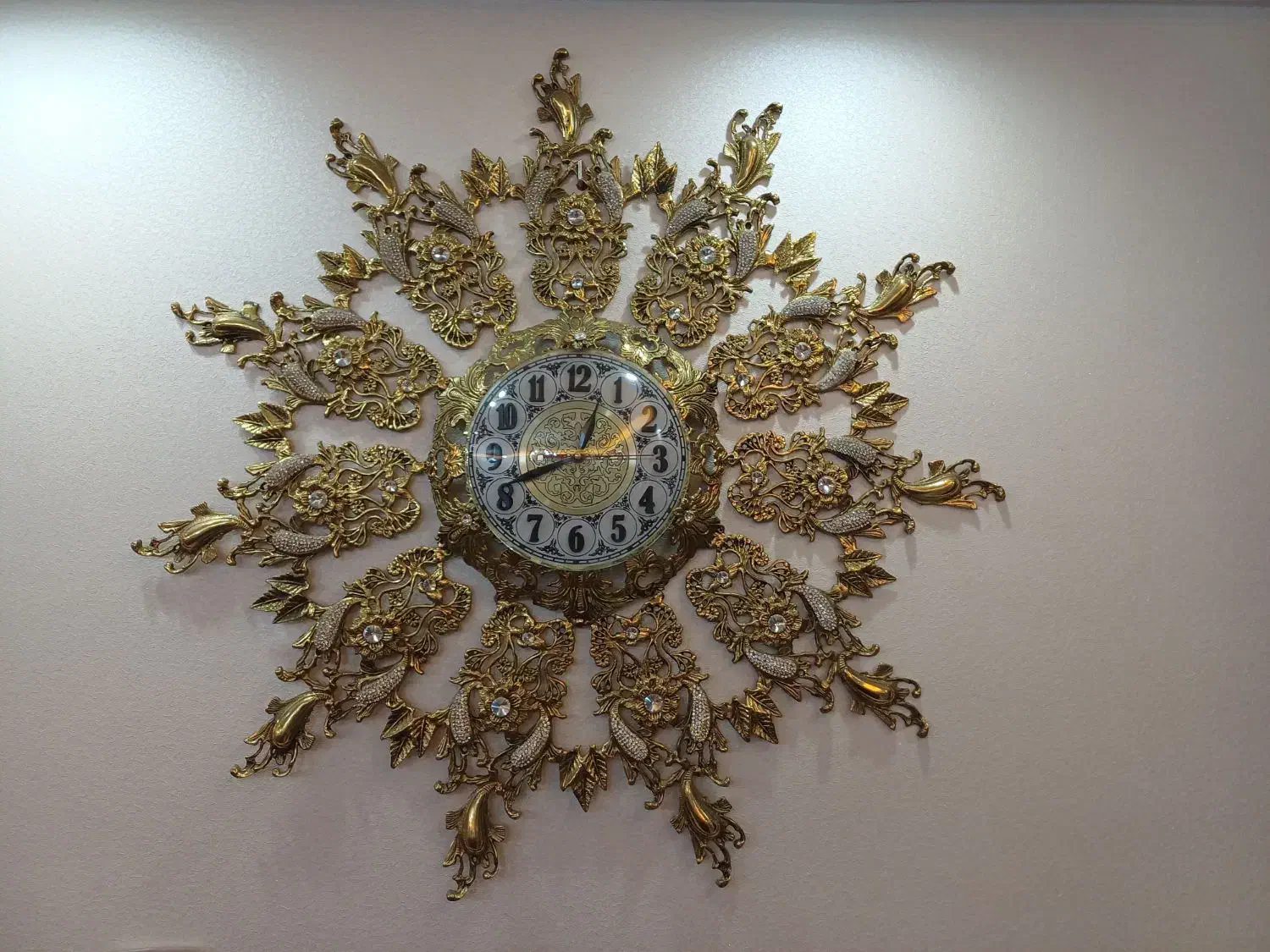 ساعت دیواری برنز سنگین|ساعت دیواری و تزئینی|تبریز, |دیوار