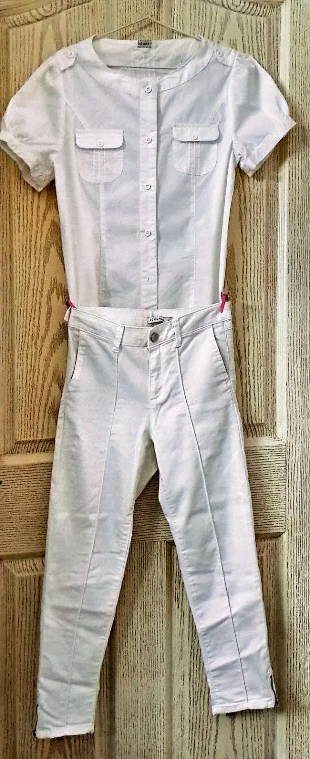 بلوز و شلوار دخترانه سایز ۳۴ الی ۳۶|لباس|تهران, سازمان برنامه شمالی|دیوار