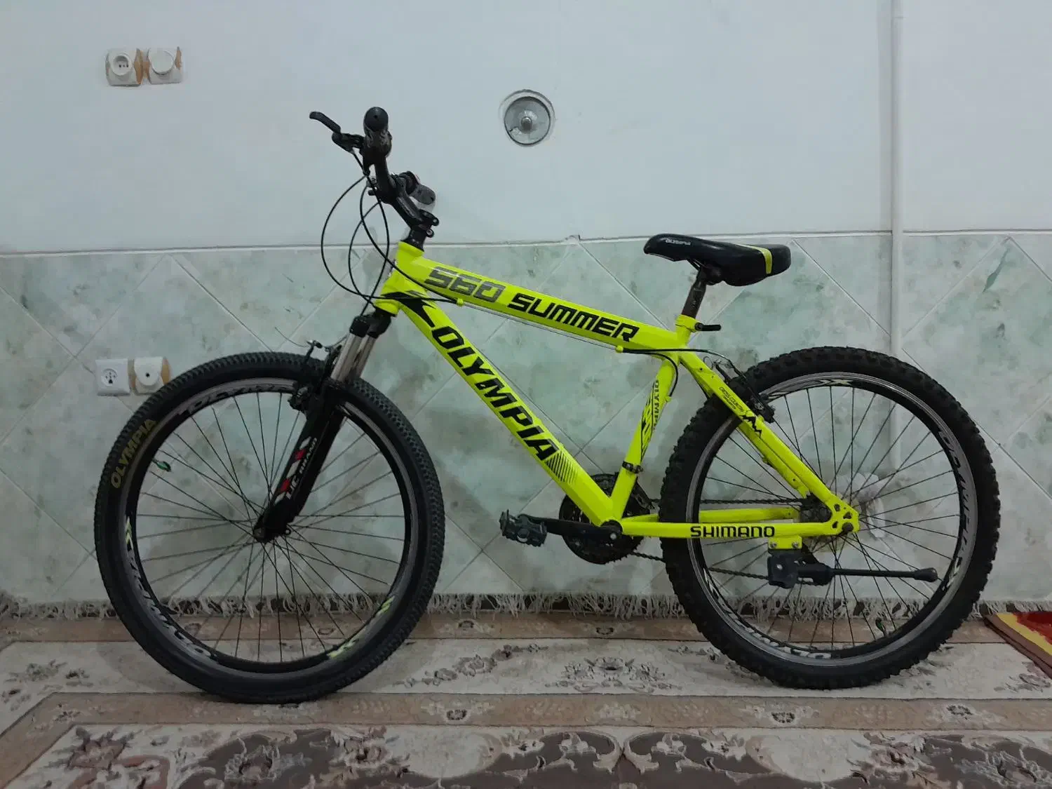 دوچرخه المپیا 26|دوچرخه، اسکیت، اسکوتر|ابرکوه, |دیوار