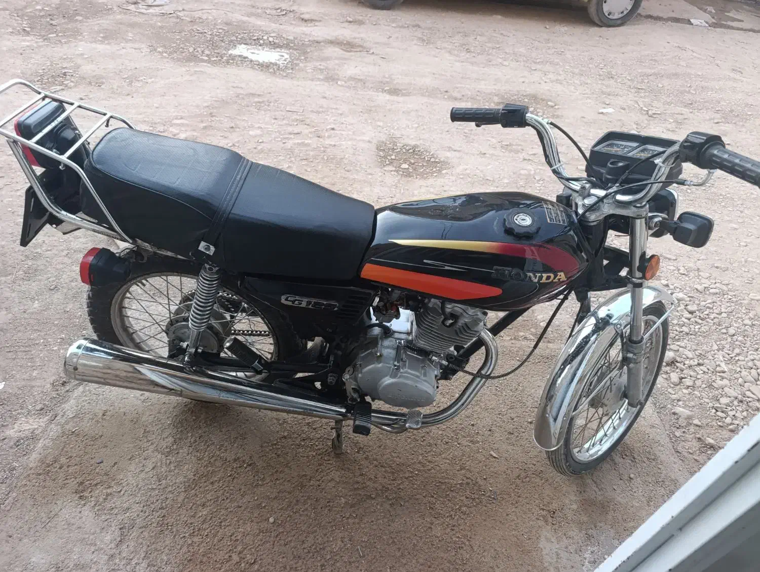 هندا 125 مزایده|موتورسیکلت|شیراز, فرگاز|دیوار