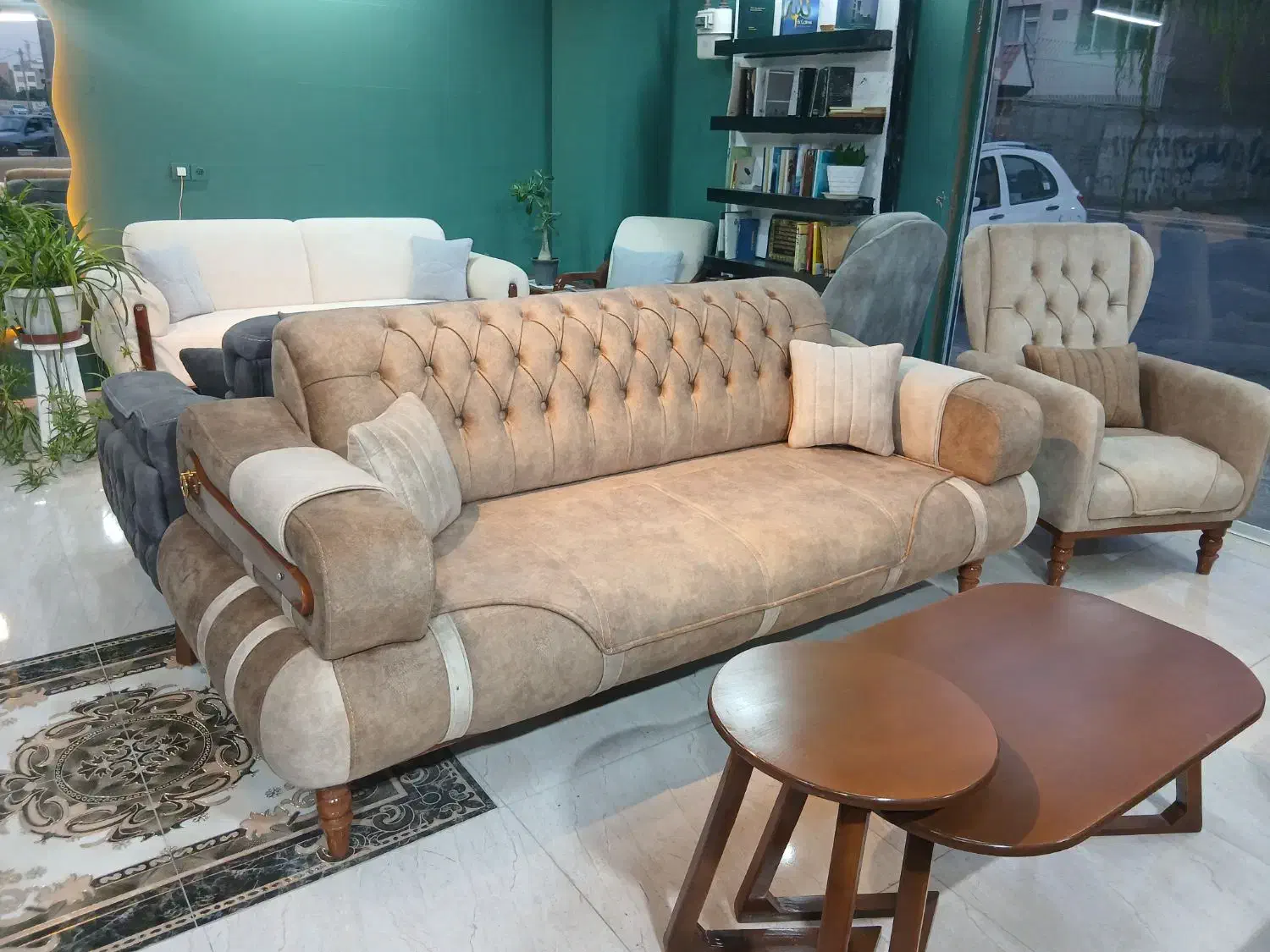 مبل راحتی /اقساطی مبلمان نخل/ ۹۰۹۰|مبلمان خانگی و میز عسلی|مشکین‌دشت, |دیوار