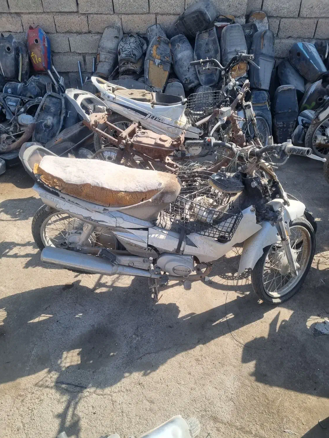 مزایده ....یاماها۱۰۰یاماها۸۰ بیکلاج هوندا۷۰|موتورسیکلت|فلاورجان, |دیوار