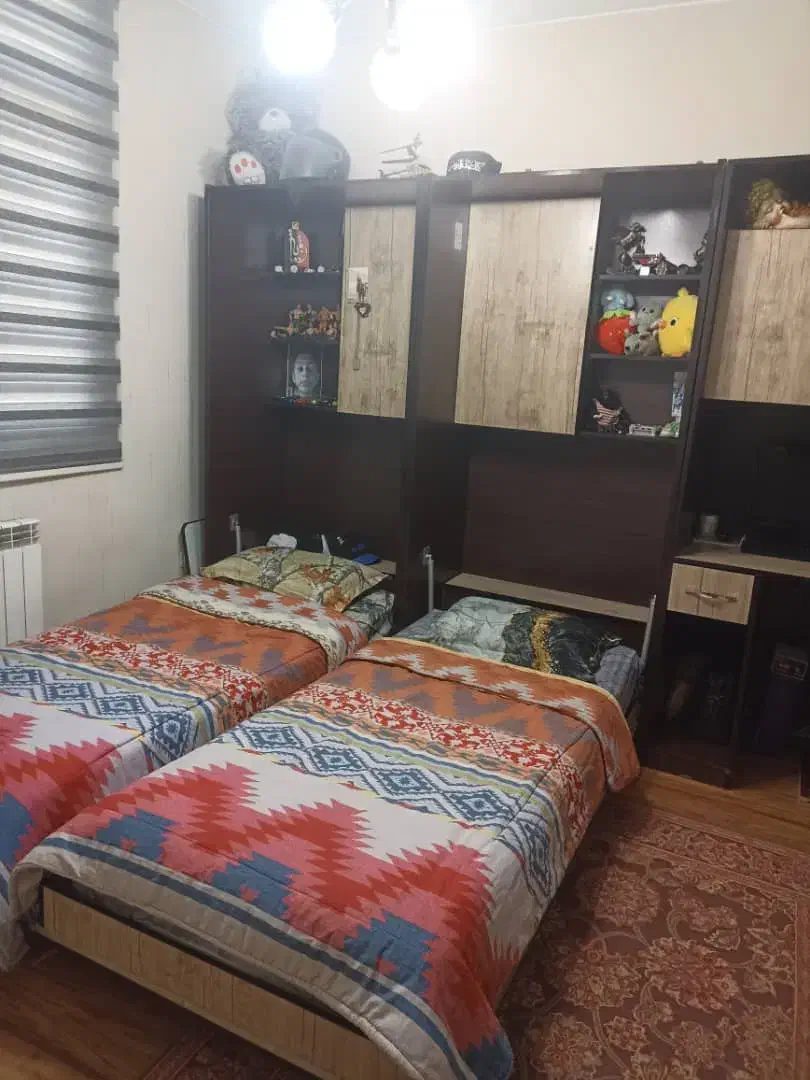 تختخواب تاشو با میزکامپوتر|تخت و سرویس خواب|تهران, درب دوم|دیوار