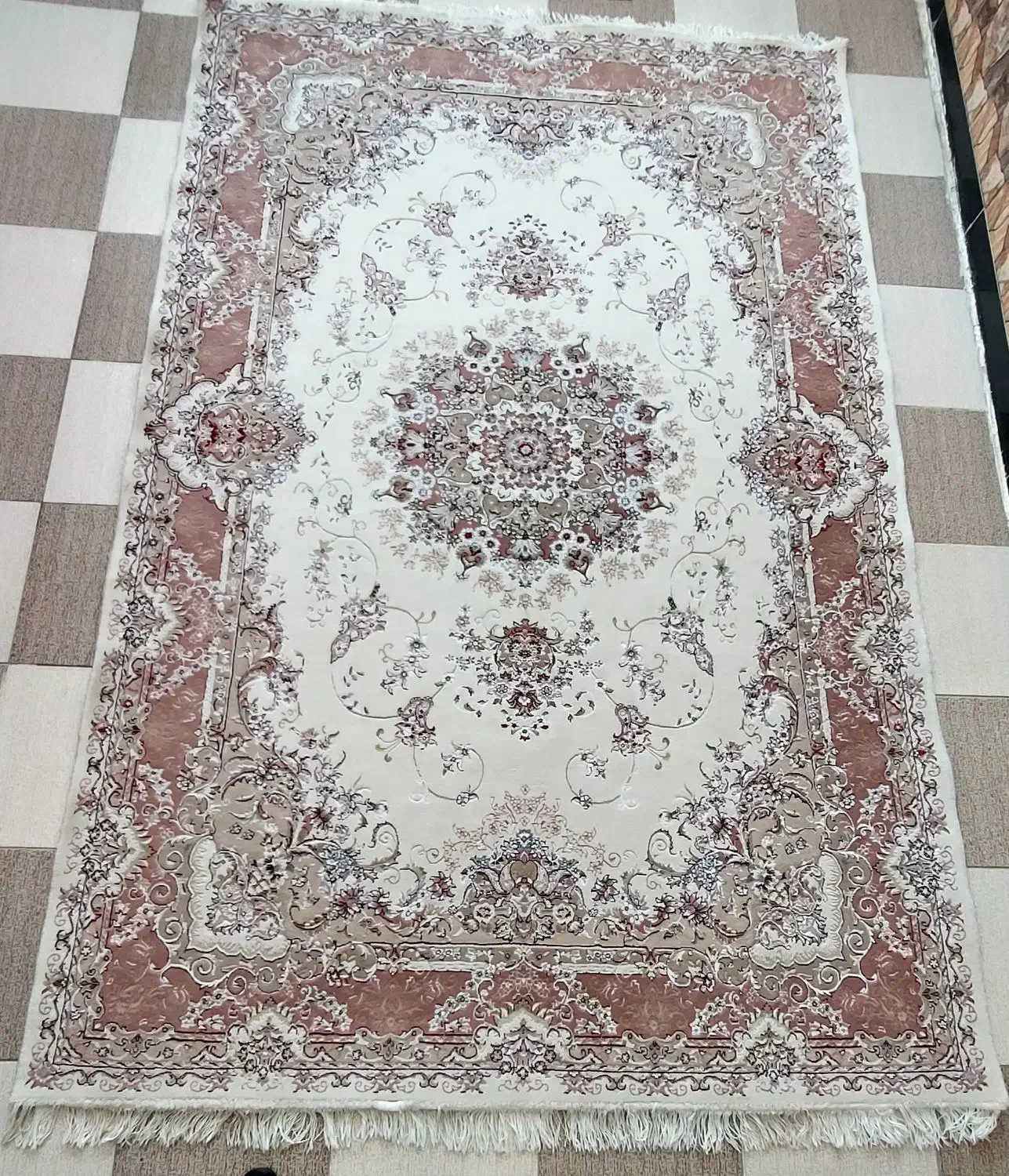 فرش ۶متری (۳×۲) ۲ قطعه|فرش|مهاباد (آذربایجان غربی), |دیوار