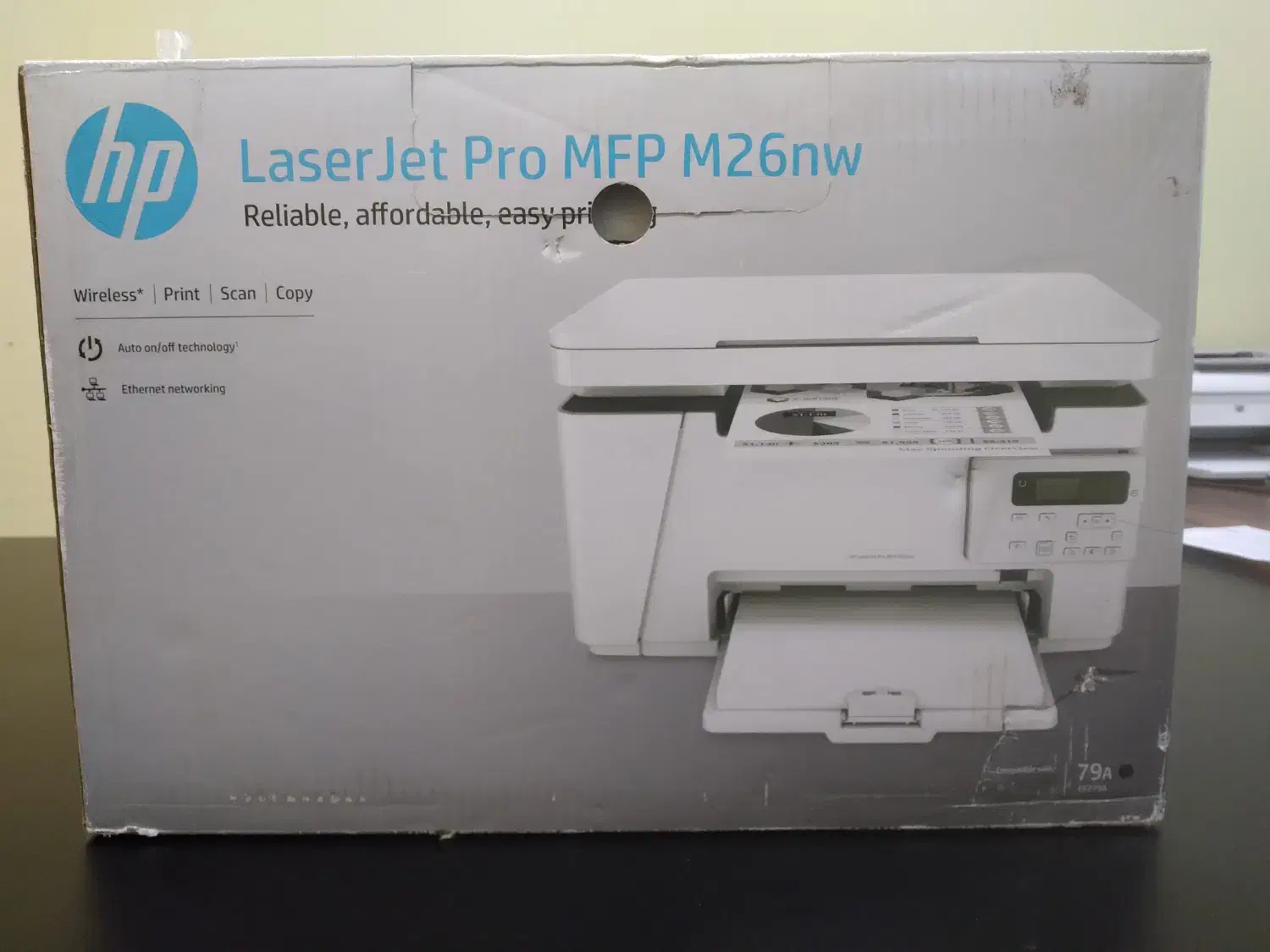 پرینتر hp مدل laserjet pro MFP M26nw|پرینتر، اسکنر، کپی، فکس|سیرجان, |دیوار