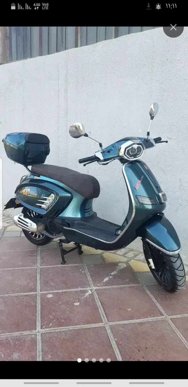 طرح وسپا s5 کویر درحد صفر|موتورسیکلت|تهران, نبی اکرم|دیوار