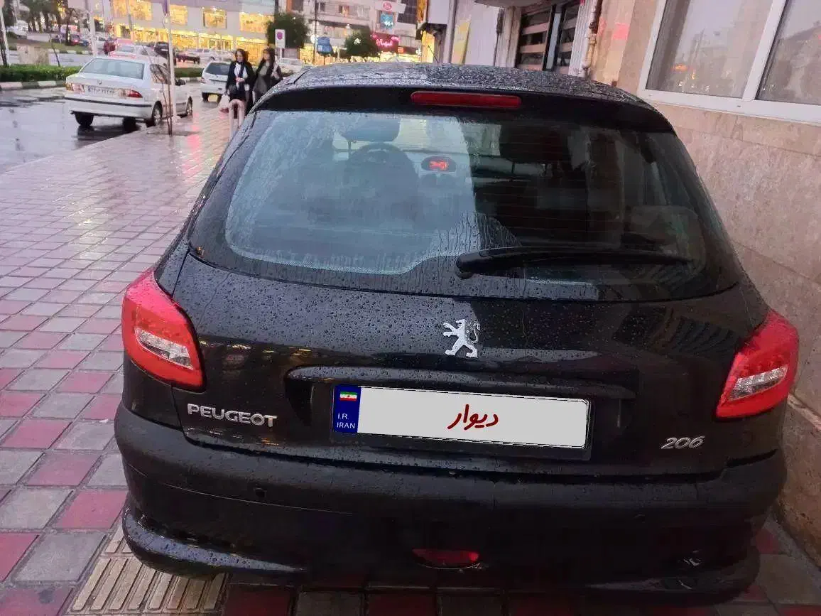 پژو 206 تیپ پنج کارمندی 94|خودرو سواری و وانت|رشت, معلم|دیوار