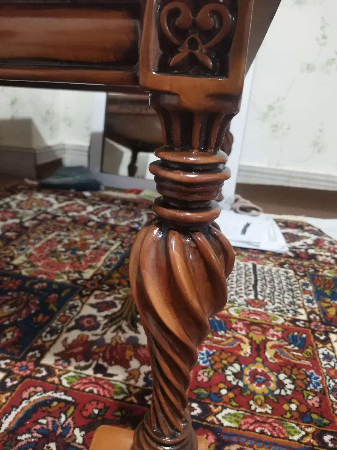 میز چوبی راش مبلمان|مبلمان خانگی و میز عسلی|لنجان, |دیوار