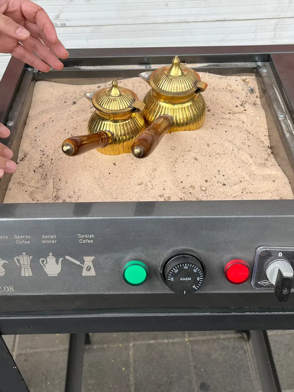 دستگاه قهوه ترک ساز شنی|سماور، چایساز، قهوهساز|تهران, امیریه|دیوار