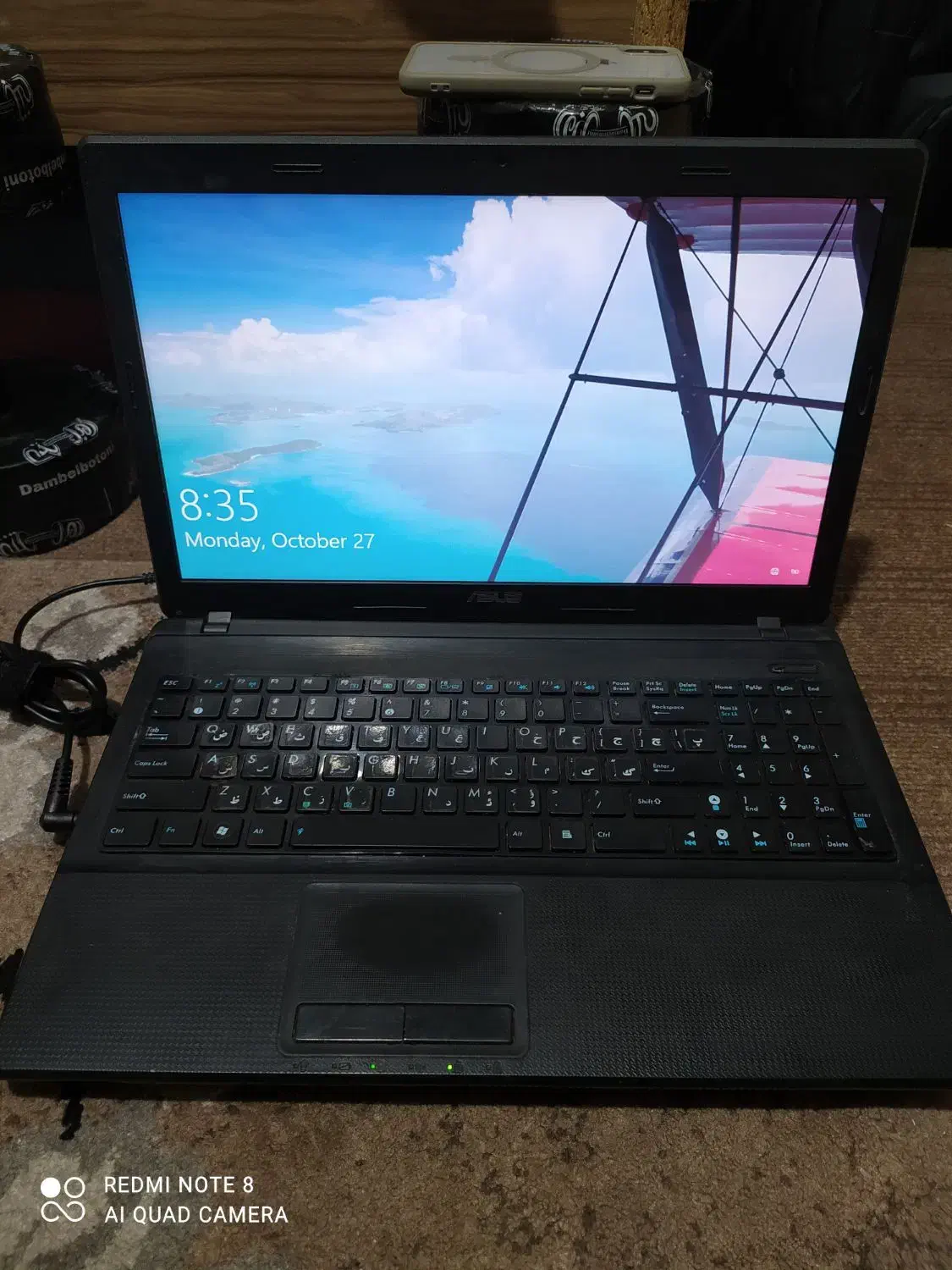 لپ تاپ ایسوز x54h با ssd128|رایانه همراه|فردیس, شهرک شهید حسینی|دیوار