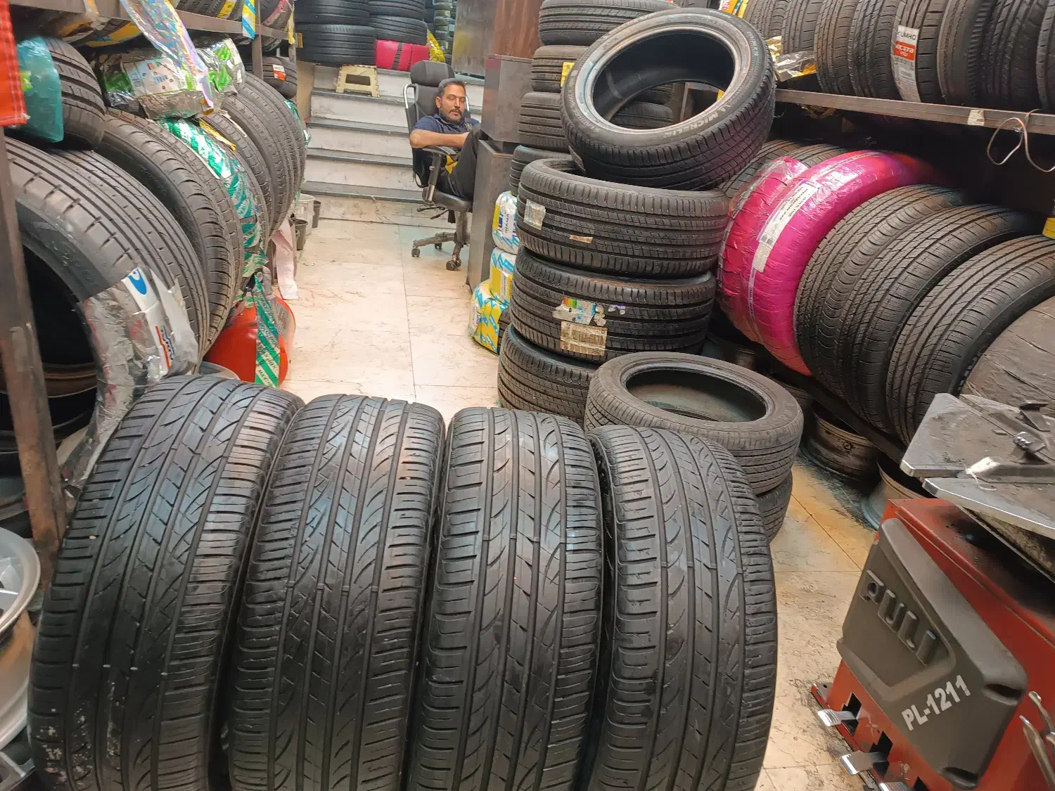 لاستیک هانکوک 225/50/18اپتیما  سوناتا  تیوولی|قطعات یدکی و لوازم جانبی|تهران, تهرانپارس شرقی|دیوار