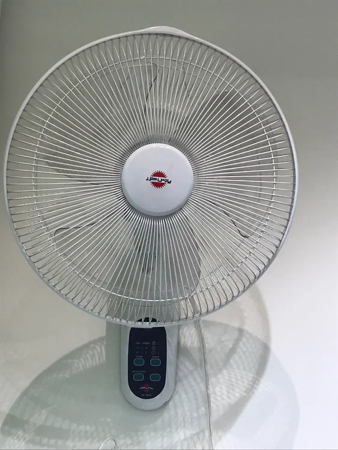 پنکه دیواری پارس خزر|پنکه و تصفیهکنندهٔ هوا|تهران, علم و صنعت|دیوار