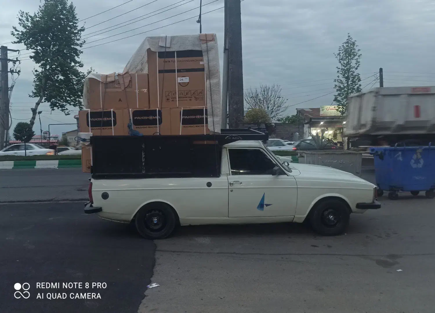 وانت بار حمل نقل باربری پیکان وانت|خدمات حمل و نقل|رشت, گلسار|دیوار