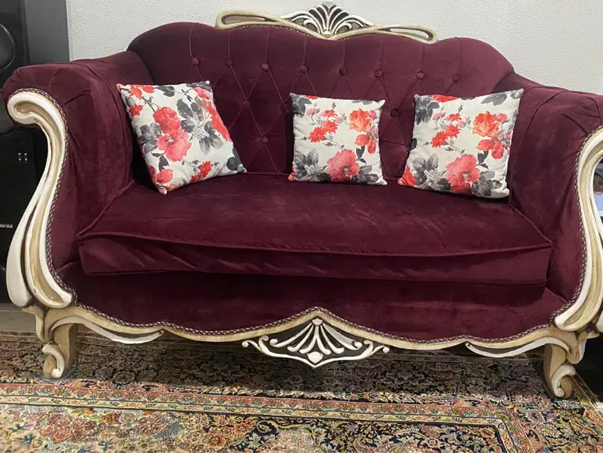 مبل ۷ نفره تمیز با قیمت عالی|مبلمان خانگی و میز عسلی|شاهین‌شهر, خانه کارگر|دیوار