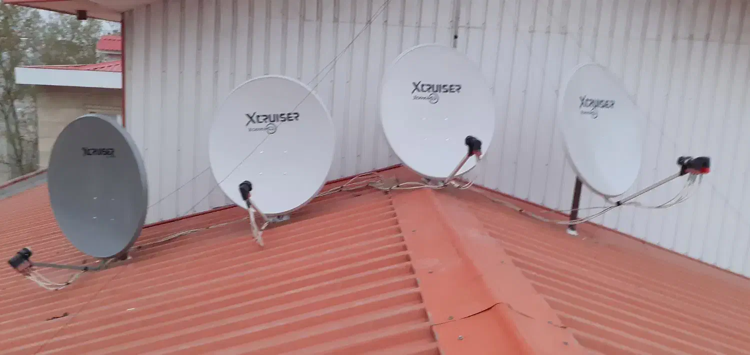 نصب انواع انتن مرکزی و ثابت و چرخشی|خدمات پیشه و مهارت|رشت, گلسار|دیوار