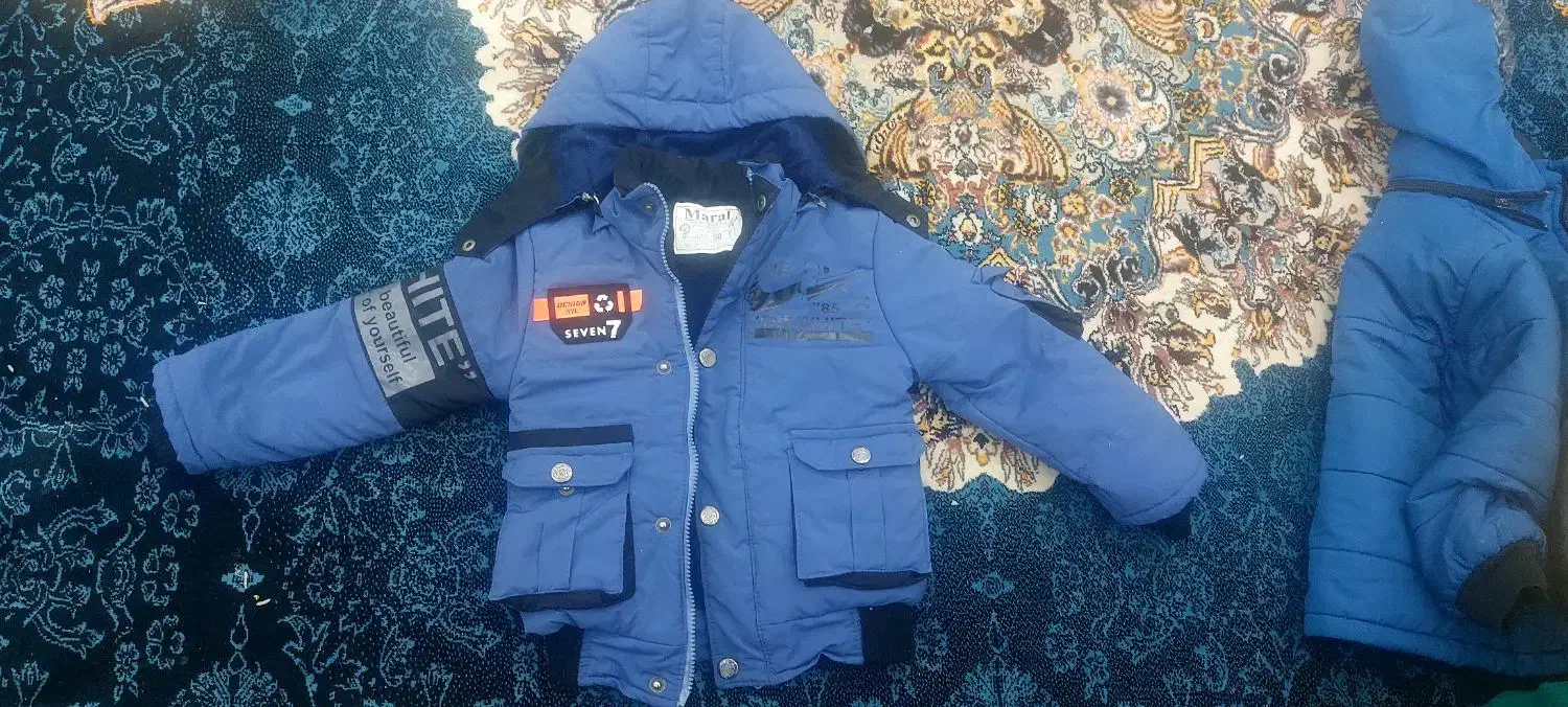 کاپشن  پسرانه|کفش و لباس بچه|شیراز, قلات|دیوار