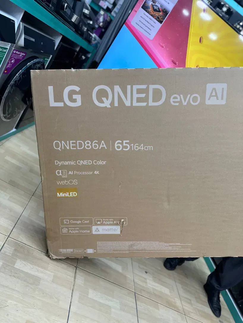 تلویزیون QNED86A 2025الجی با سرعت رفرش120هرتز|تلویزیون و پروژکتور|بانه, |دیوار