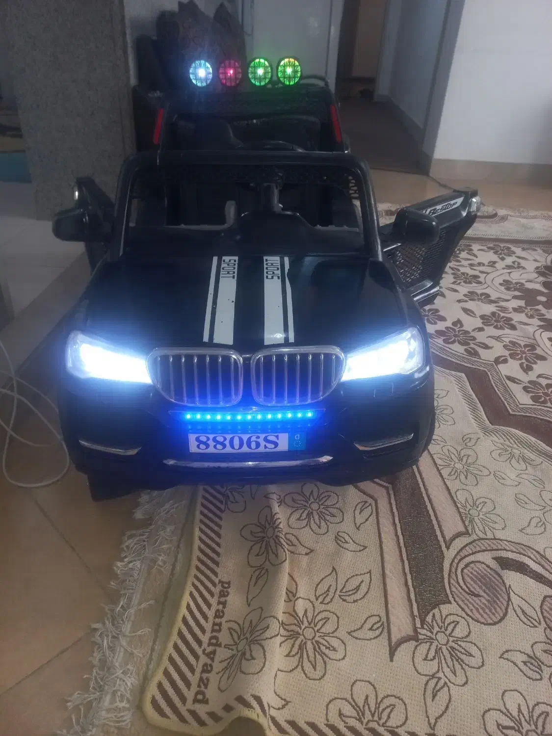 ماشین شارژی 4 موتور|اسباببازی|جهرم, |دیوار