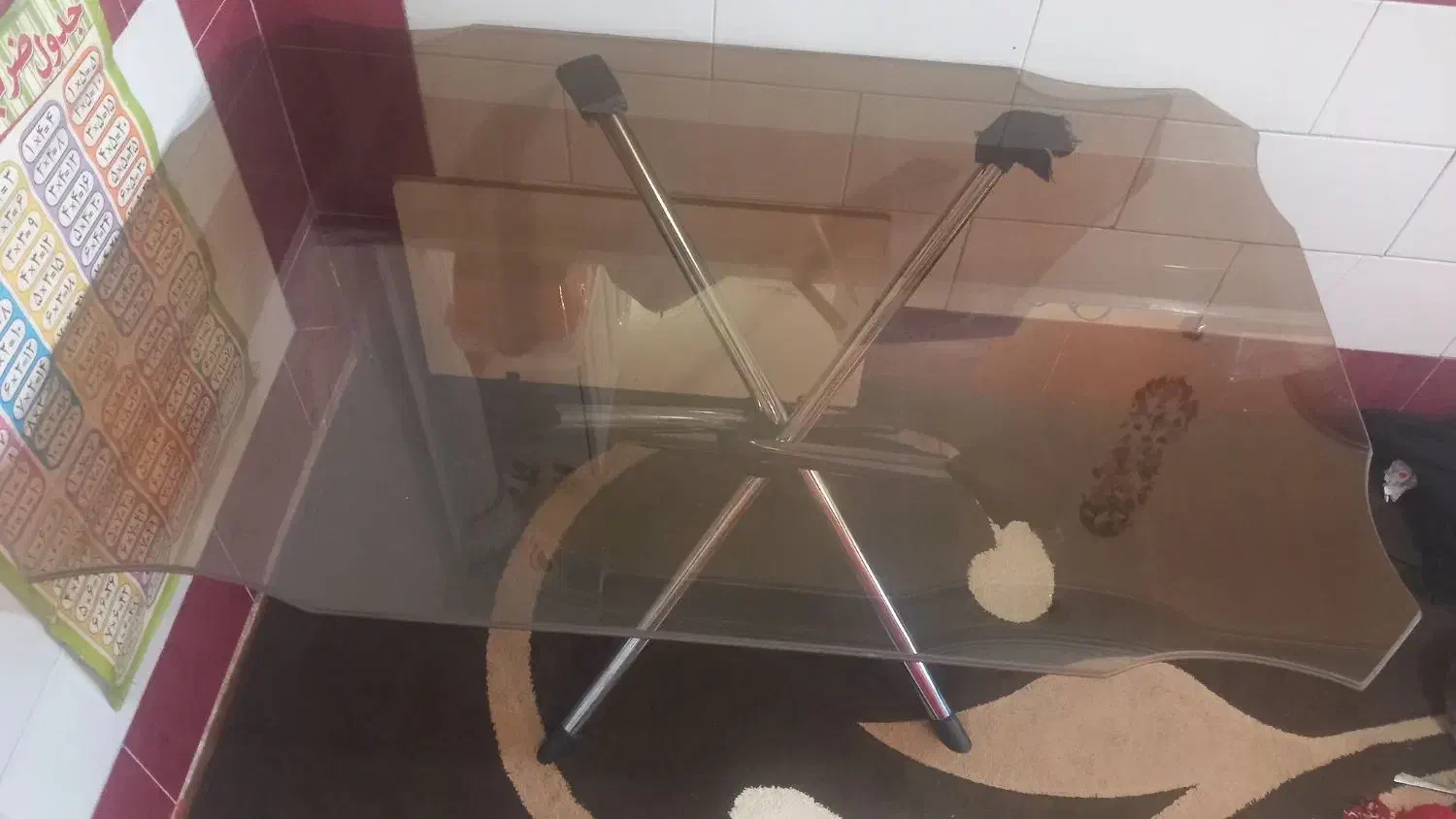 شیشه میز غذاخوری|میز و صندلی غذاخوری|دورود, |دیوار