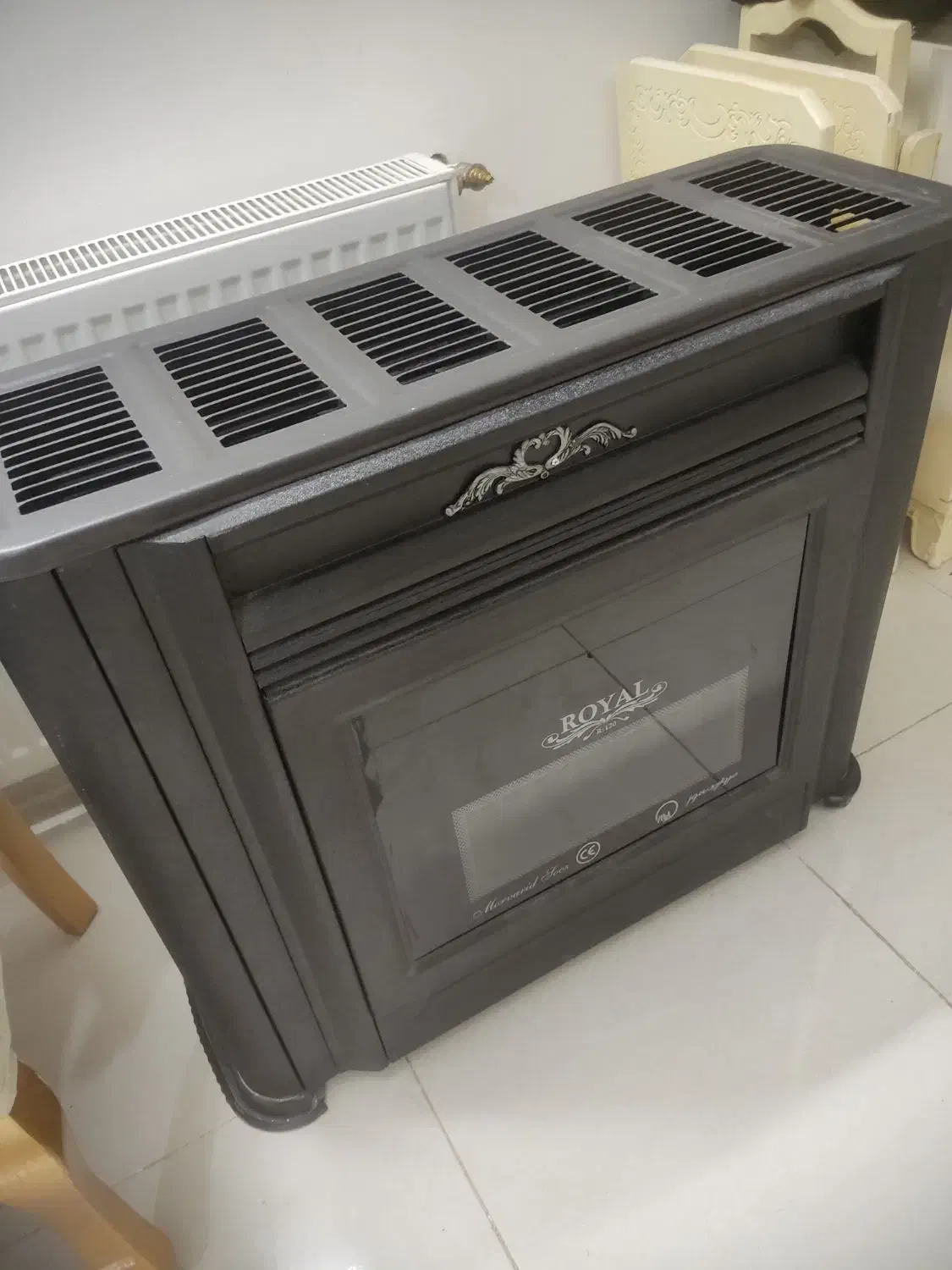 بخاری گازسوز رویال|بخاری، هیتر، شومینه|سمنان, |دیوار