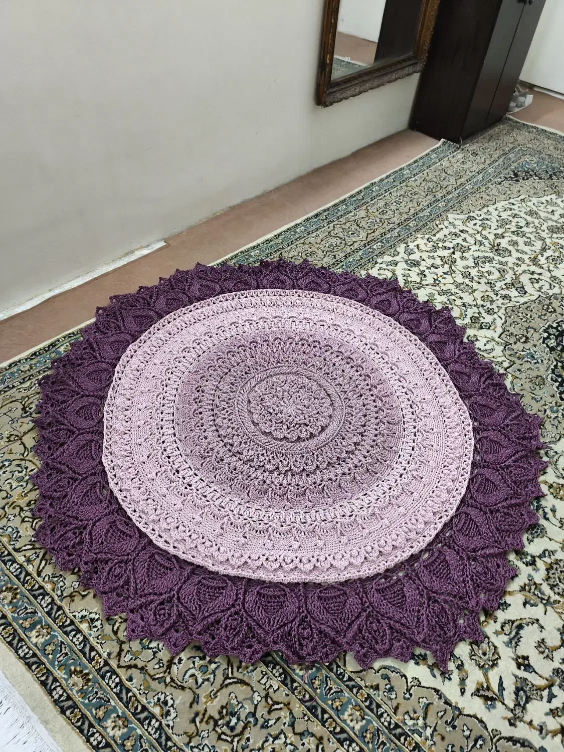 فرشینه شکوه خلقت|فرش|تهران, زرکش|دیوار