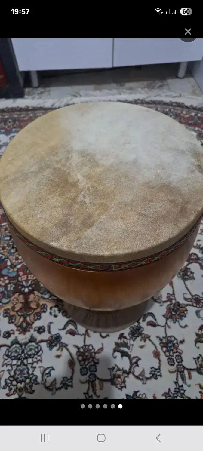 تنبک حلما|سازهای سنتی|بهارستان, |دیوار