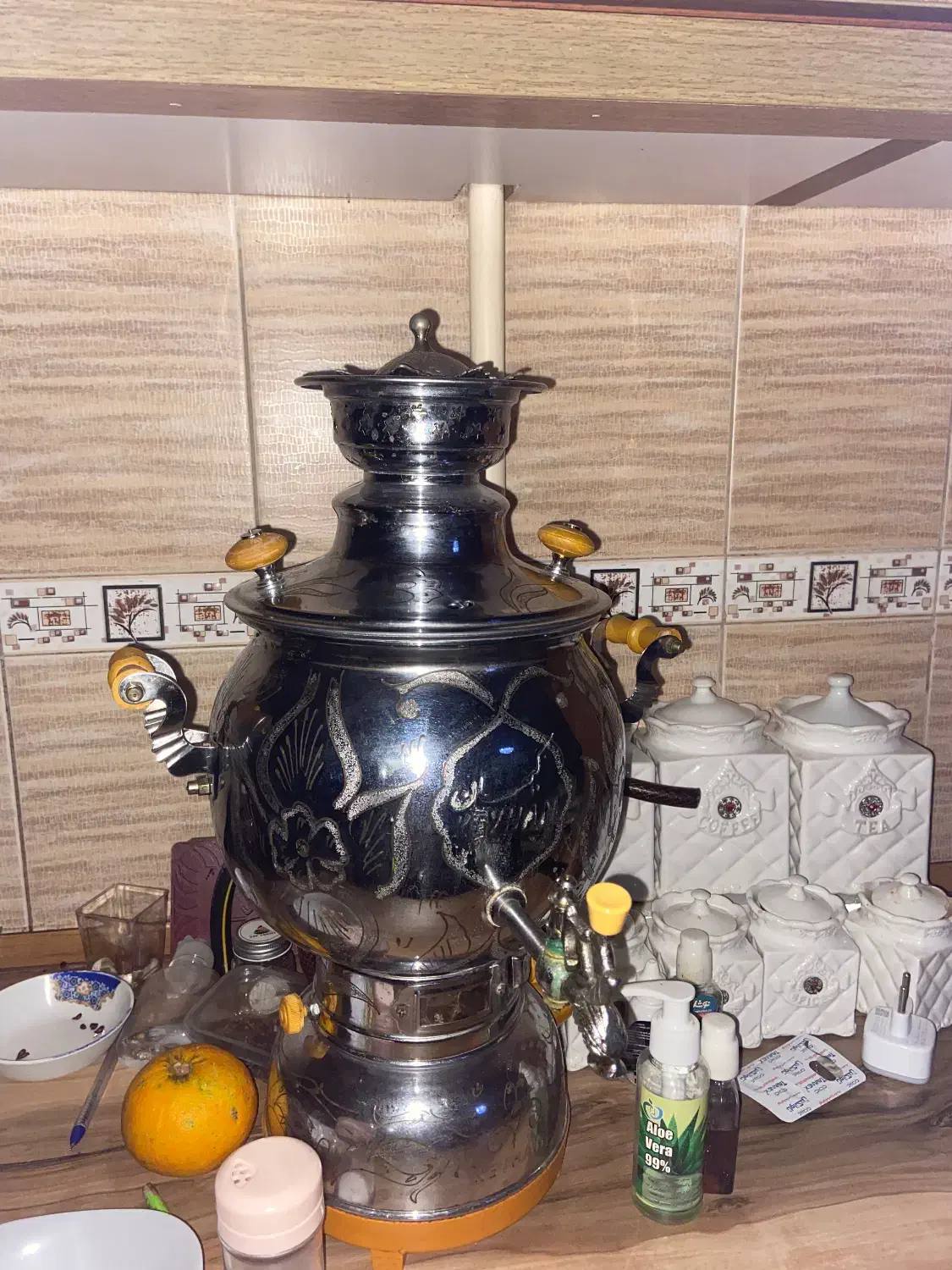 سماور کیهان|سماور، چای‌ساز، قهوه‌ساز|رشت, لاکانی|دیوار