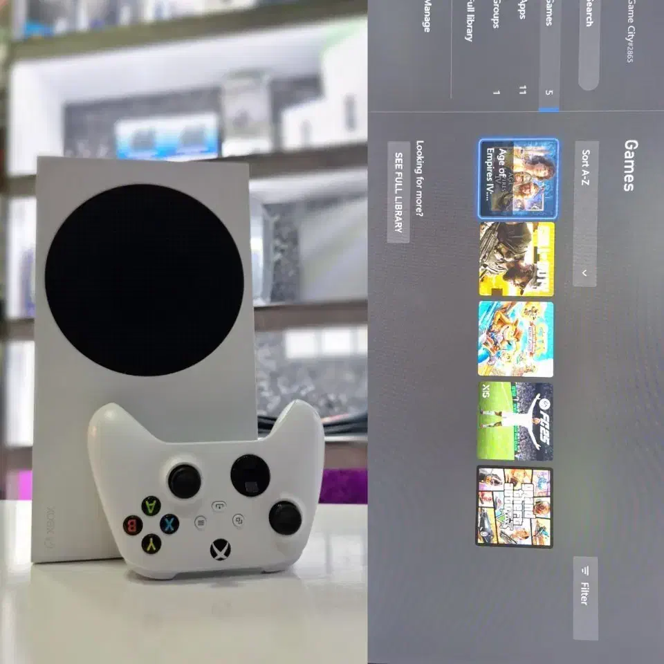 xbox series s 512 ایکس باکس سری اس درحد نو|کنسول، بازی ویدئویی و آنلاین|ارومیه, |دیوار