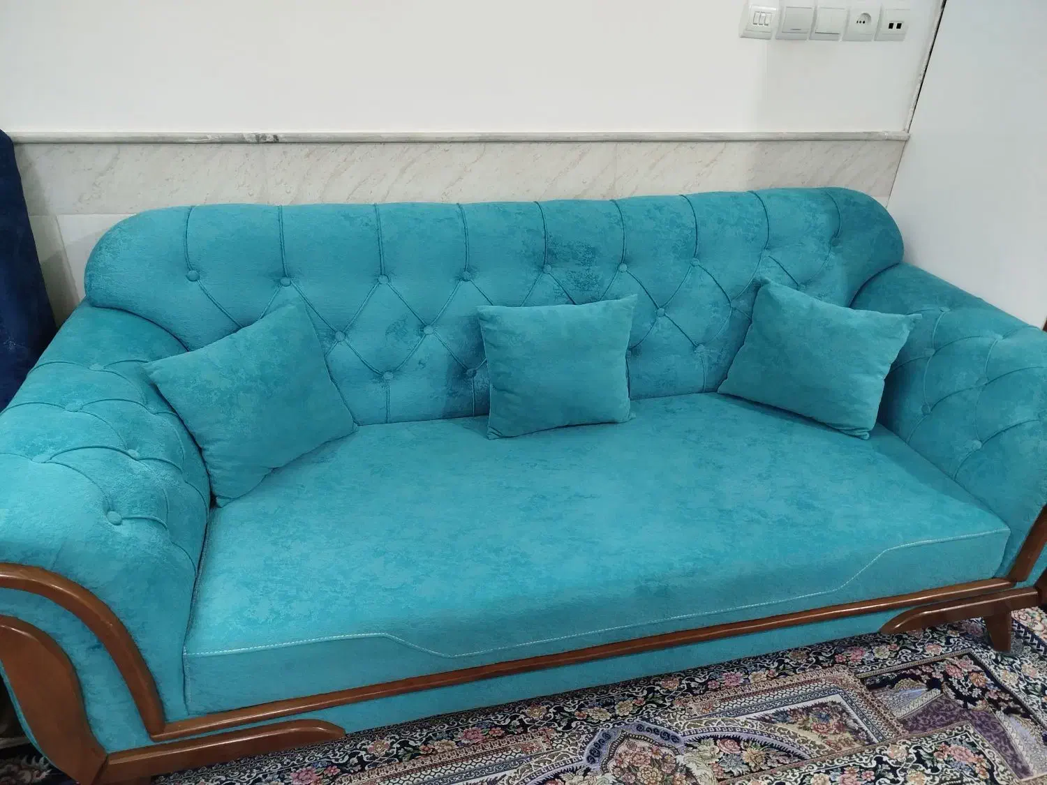 مبل راحتی 8نفره در نو|مبلمان خانگی و میز عسلی|قم, قلعه کامکار|دیوار