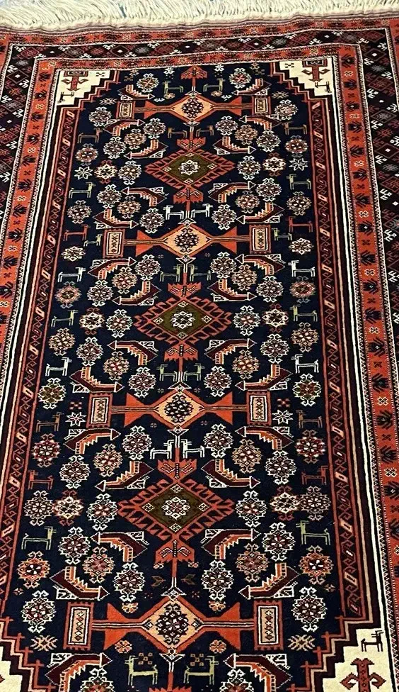 قالیچه دستباف عتیقه|فرش|مشهد, شریف|دیوار