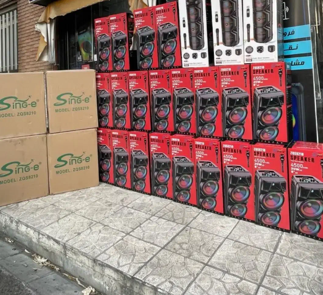 اسپیکر ZQS 8210|صوتی و تصویری|رشت, کاکتوس|دیوار