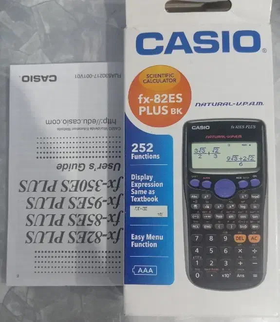 ماشین حساب کاسیو fx-82ES Plus|لوازم التحریر|پاکدشت, پاکدشت (مامازند)|دیوار