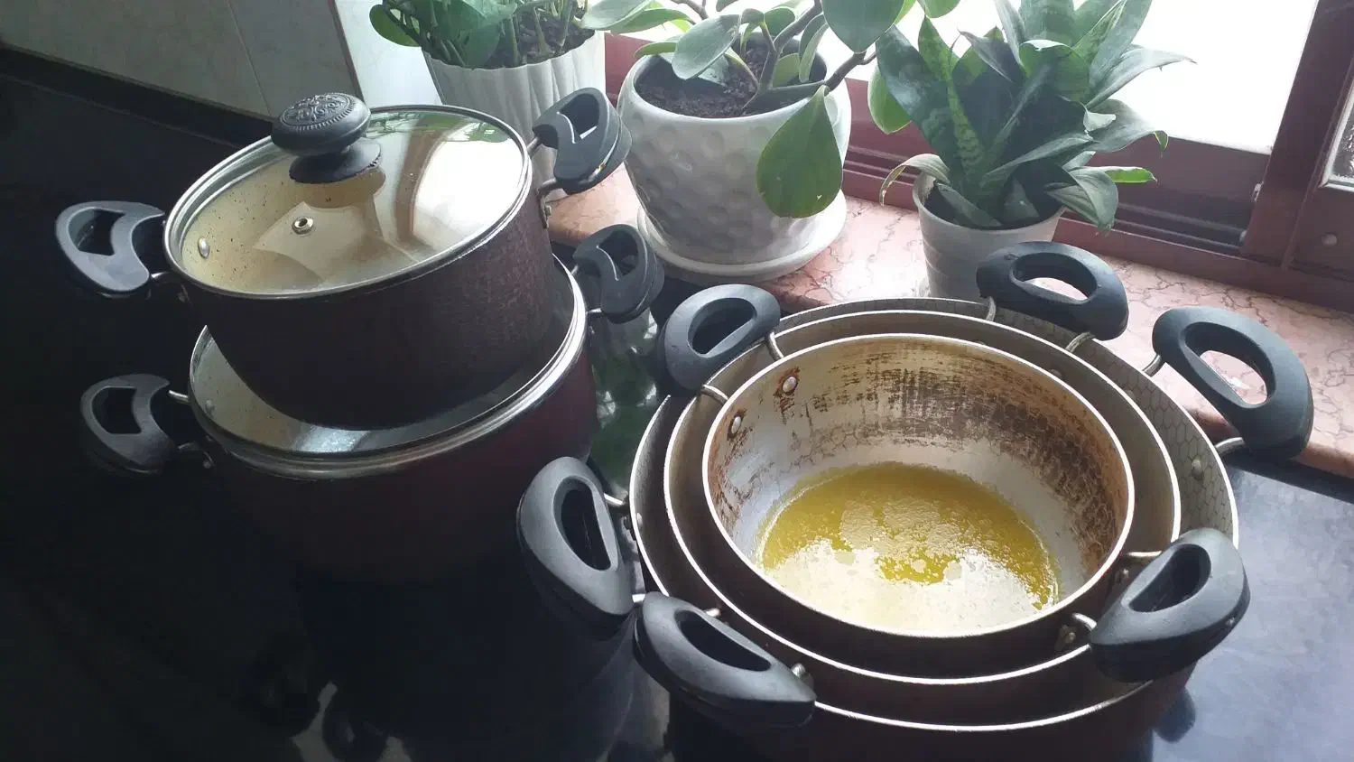 دوتاقابلمه وسه تاماهی تابه|ظروف پخت‌وپز|نوشهر, |دیوار