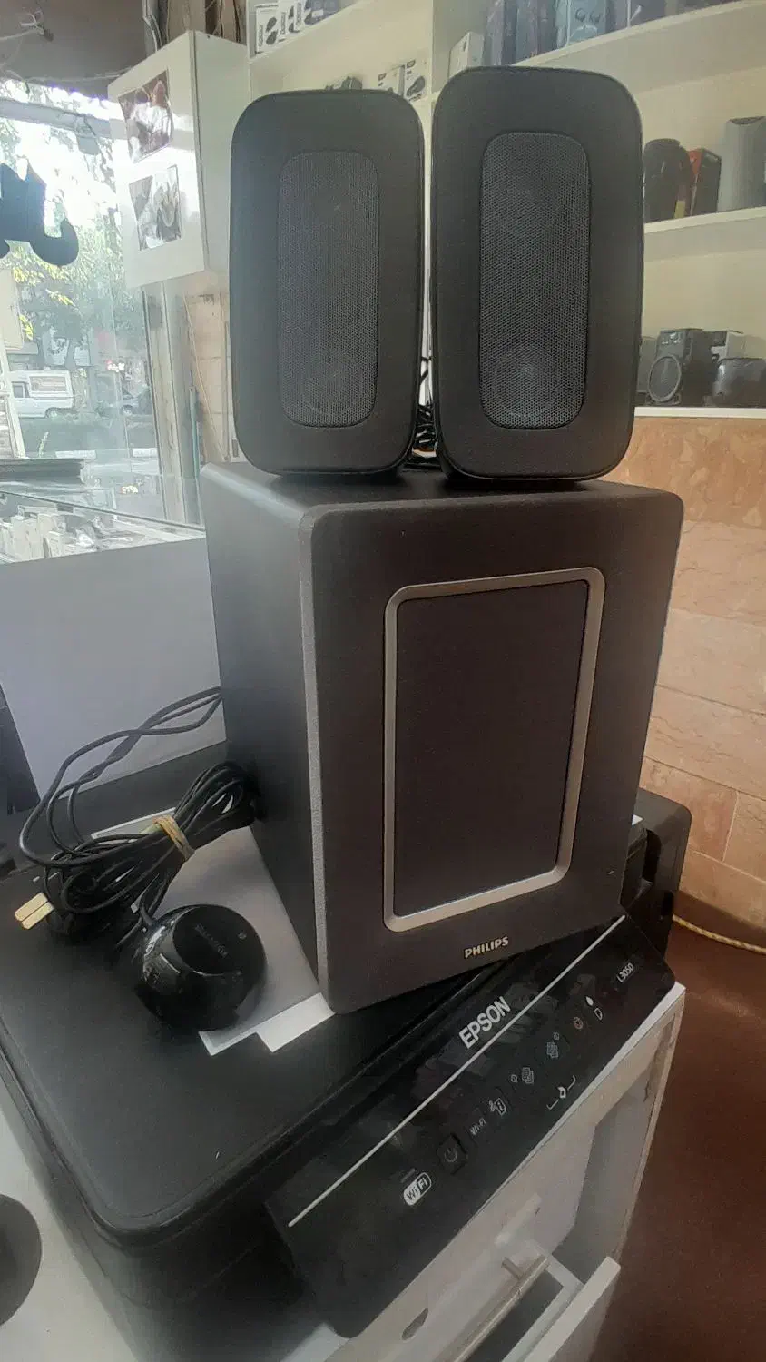 اسپیکر سه تیکه درحد|سیستم صوتی خانگی|مشهد, چهنو|دیوار