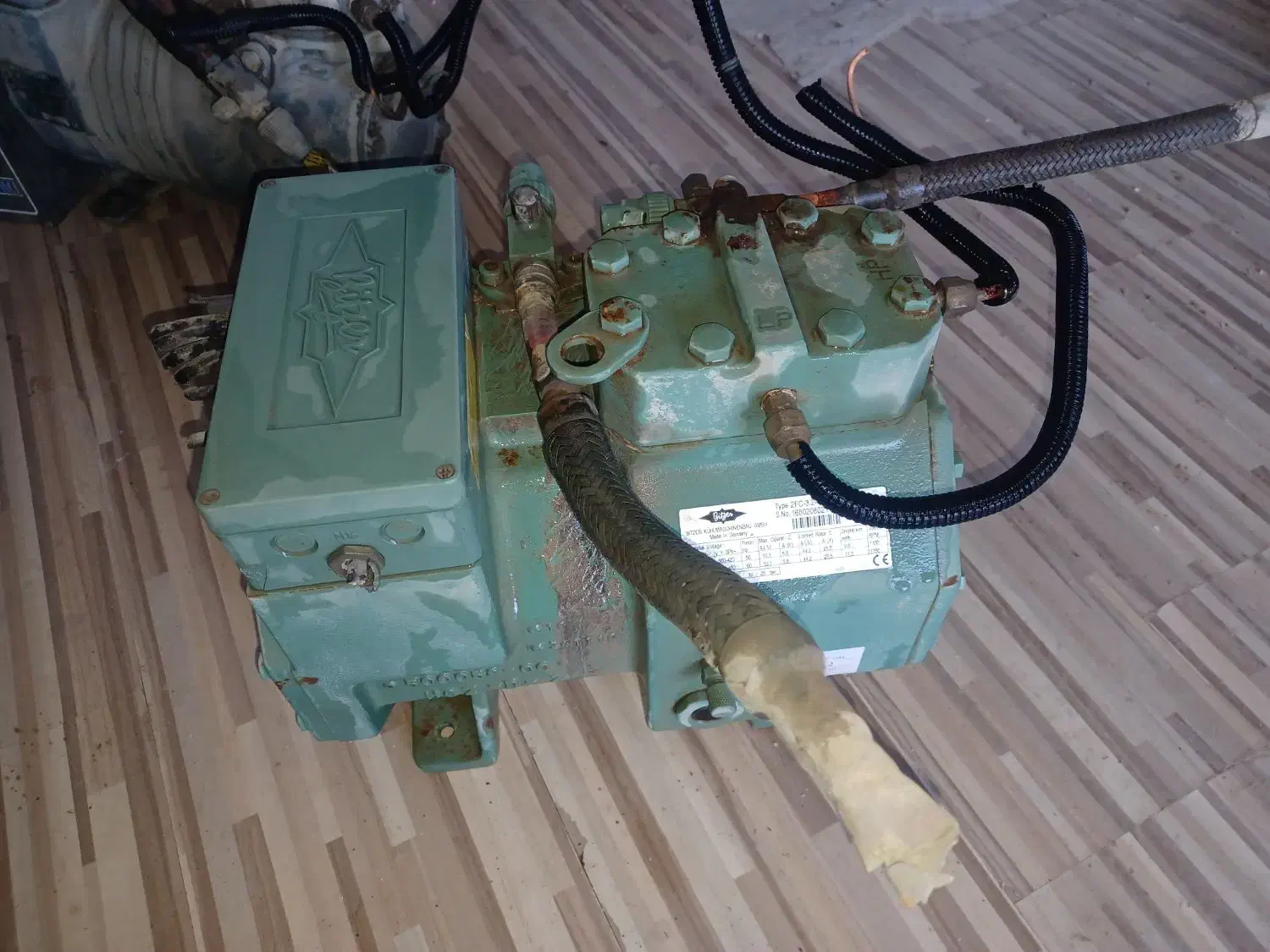 کمپرسور سردخانه 1/5اسب و2اسب|کولر گازی و فنکوئل|بندرعباس, |دیوار