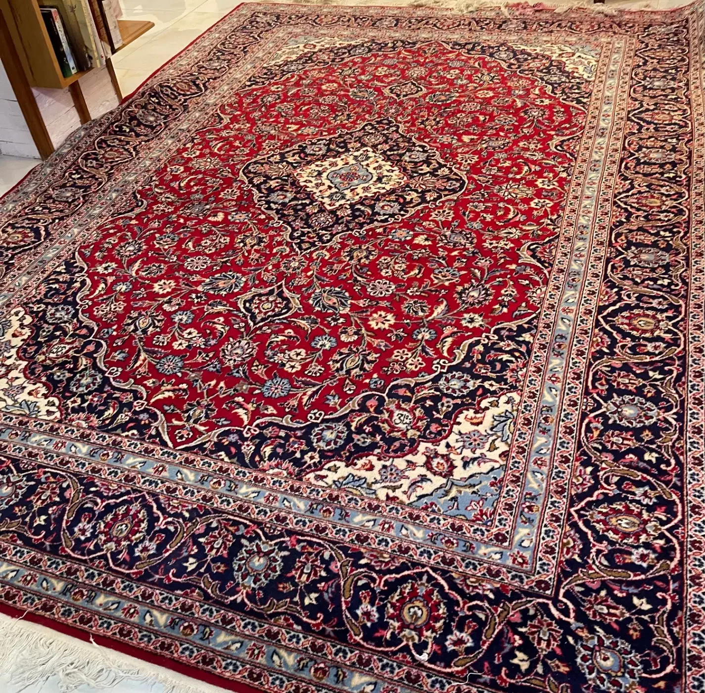 فرش نجف آبادی ۹ متری|فرش|شیراز, چنچنه|دیوار