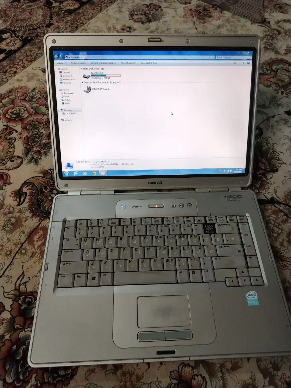 لپتاپ HP آمریکایی اصلی|رایانه همراه|سبزوار, پاسداران|دیوار