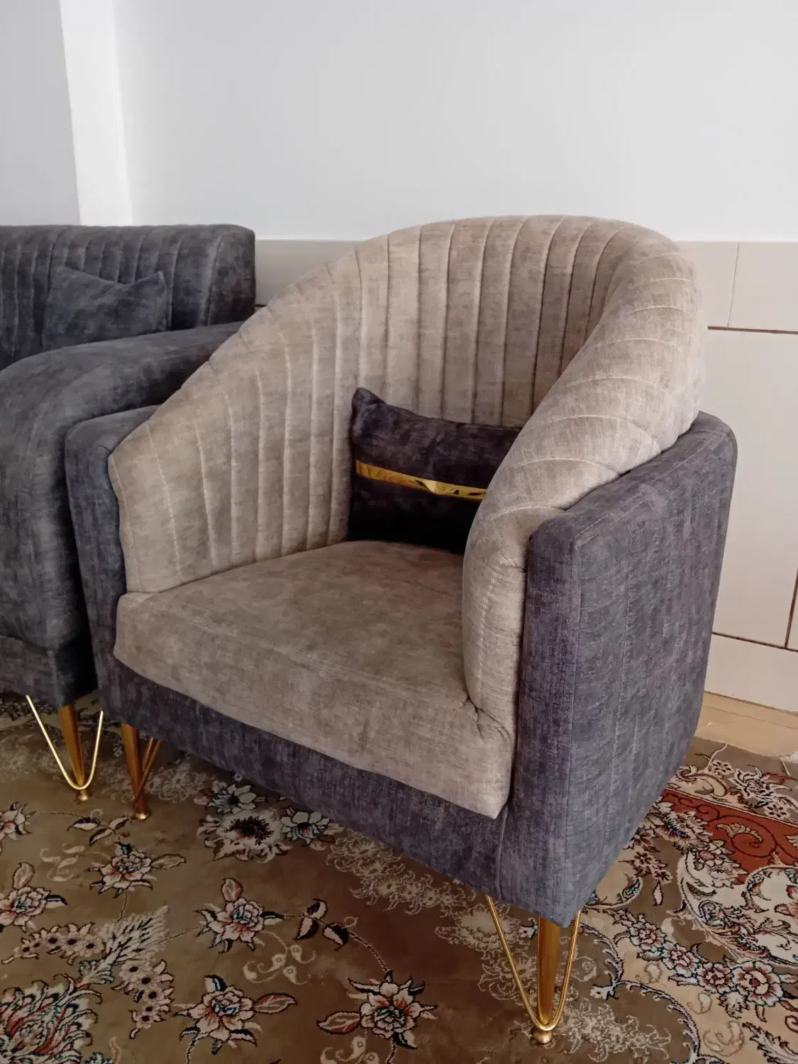 مبل چستر هشت نفره* نو نو *|مبلمان خانگی و میز عسلی|فولادشهر, A2|دیوار