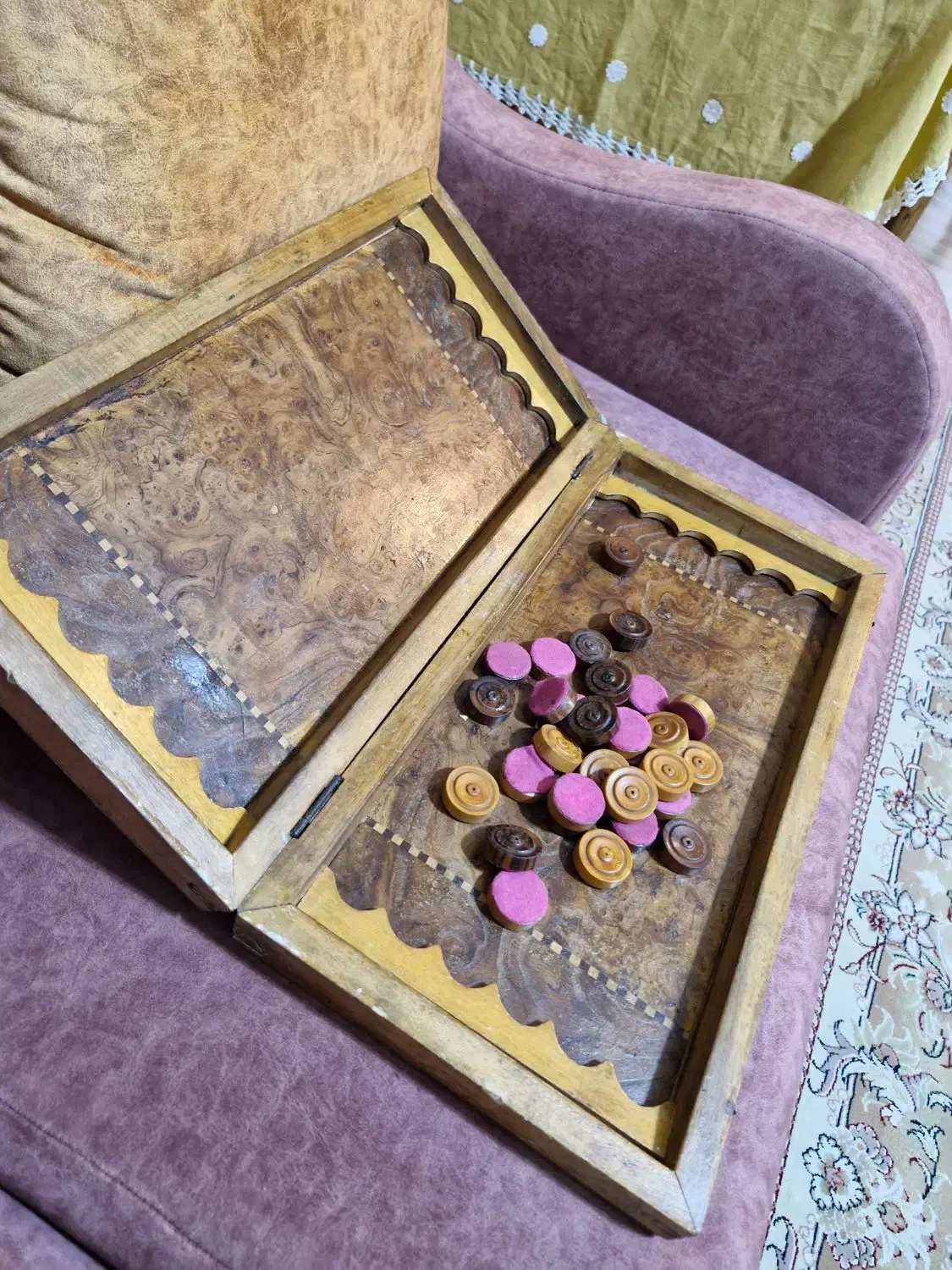 تخته نرد|کلکسیون اشیاء عتیقه|تهران, نیروی دریایی|دیوار