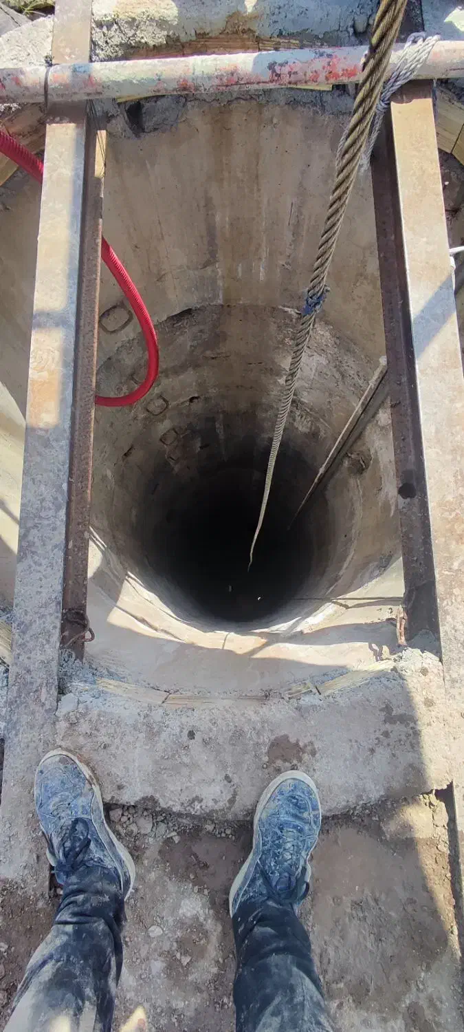 چاه کن و چاه کنی.حفر چاه|خدمات پیشه و مهارت|اهر, |دیوار